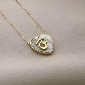 Heart Mother-of-Pearl Necklace